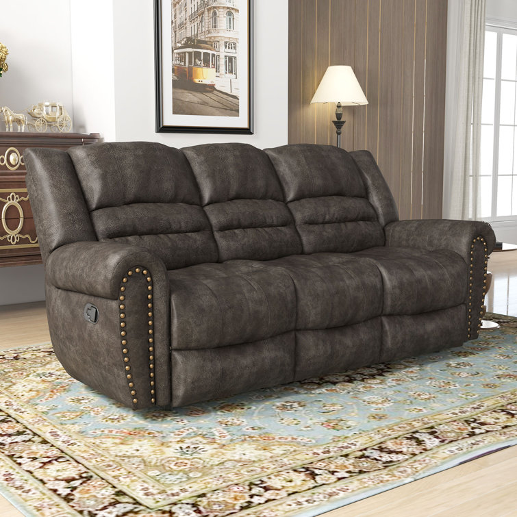 Living spaces recliner discount couch